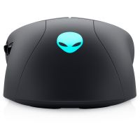 Alienware AW320M, Beidhändig, Optisch, USB Typ-A, 3200 DPI, Schwarz