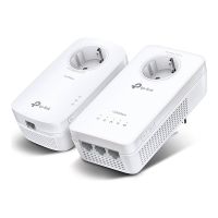 TP-LINK TL-WPA1300P KIT V4 - Wi-Fi Kit - Powerline-Adapter-Kit 3-Port-Switch - 1GbE, IEEE 1901, HomePlug AV (HPAV)