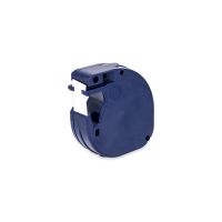 MEDIARANGE Laminiert - permanenter Klebstoff - Schwarz auf Weiß - Rolle (1,2 cm x 4 m)