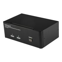 StarTech.com 2 Port Dual DisplayPort USB KVM