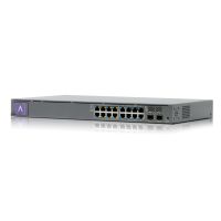 Alta Labs S16-POE, Managed, Gigabit Ethernet (10/100/1000), Power over Ethernet (PoE), Rack-Einbau, 1U, Wandmontage