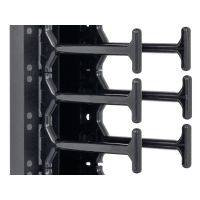 TRITON RAB-VP-H37-X1, Kabelmanagementtafel, Schwarz, 1 Stück(e)