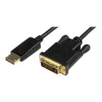 StarTech.com 91 cm DisplayPort auf DVI Kabel - Stecker/Stecker - DP zu DVI Adapter/ Koverter - 1920x1200 / 1080p - Schwarz - Videokabel - DisplayPort (M)
