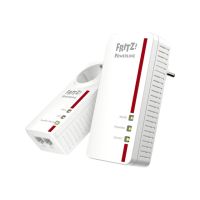FRITZ! Powerline 1260E - WLAN Set - Powerline-Adapter-Kit 1GbE, HomePlug AV (HPAV)
