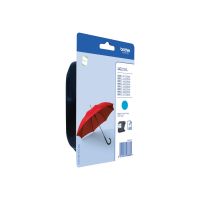 Brother LC225XLCBP - Hohe Ergiebigkeit - Cyan