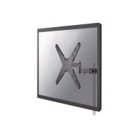 Neomounts FL40-450BL14 TV-Stangenhalterung 32-55" - Durchm. 28-50 mm - volle Bewegung, 75 x 75 mm, 400 x 400 mm, -15 - 10°, 0 - 180°, Stahl, Schwarz