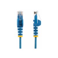 StarTech.com 1.5m Slim LSZH CAT6 Ethernet Cable, 10 Gigabit Snagless RJ45 100W PoE Patch Cord, CAT 6 10GbE UTP Network Cable w/Strain Relief, Blue, ETL, Low Smoke Zero Halogen - Category 6 - 28AWG (N6PAT150CMBLS)