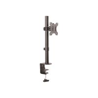 StarTech.com Startech Monitorhalterung für einen einzelnen Monitor - Hochbelastbare Monitorarm für bis zu 34"(8kg) VESA kompatible Bildschirme - höhenverstellbar mit Tischklemme/Durchführung (ARMPIVOTV2)