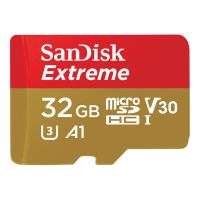 SanDisk Extreme - Flash-Speicherkarte (microSDHC/SD-Adapter