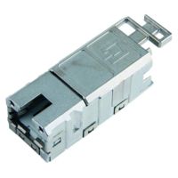 Telegärtner Karl Gärtner Telegärtner J80029A0000, RJ-45, Metallisch, Zink, Nickel/Gold, 1 A, 15,6 x 44,5 x 13,2 mm