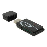 Delock USB 2.0 Card mit SD und Micro Slot - Card-Reader - Micro SD