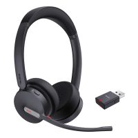 Yealink WH64 Hybrid Dual UC, Kabellos, 20 - 20000 Hz, Büro/Callcenter, 331 g, Kopfhörer, Schwarz