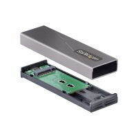 StarTech.com USB-C M.2 Externes Gehäuse für NVMe und SATA M.2 - M/B+M key - Speichergehäuse - M.2 - M.2 Card (PCIe NVMe & SATA)