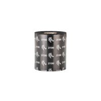 Zebra 2100 Wax - Schwarz - 89 mm x 450 m - Thermotransfer-Farbband (Packung mit 12)