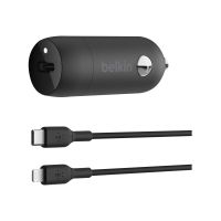 Belkin BoostCharge - Auto-Netzteil - 30 Watt - 3 A - Fast Charge, Power Delivery 3.1 (USB-C)