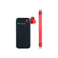 Verbatim Pocket - SSD - 1 TB - Schlüsselanhänger mit Kabelanschluss - extern (tragbar)