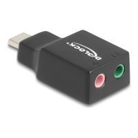 Delock Adapter USB-C auf Klinkenstecker - 24