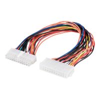 Wentronic Goobay Power extension cable, 0.3m, 0,3 m, Männlich, Weiblich, Mehrfarbig