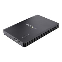StarTech.com 4 Bay Thunderbolt 3&trade; NVMe Gehäuse, für M.2 SSD, DP & 2x TB3 - Speichergehäuse - M.2 - M.2 NVMe Card / PCIe (NVMe)