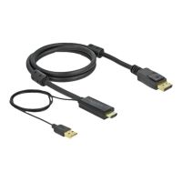 Delock Video- / Audiokabel - HDMI, USB (nur Strom)
