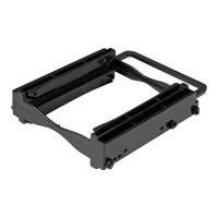 StarTech.com Startech Dual 2,5 SSD/HDD Einbaurahmen für 3,5 Laufwerksschacht - Werkzeuglose Installation - 2 Laufwerks Adapter - Laufwerksschachtadapter - 3.5" to 2 x 2.5" (8,9 cm bis 2 x 6,4 cm)