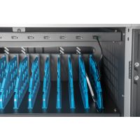 DIGITUS Mobiler Ladeschrank für 30 Notebooks / Tablets bis 16 Zoll, Datensynchronisation, UV-C, USB-A