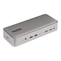 StarTech.com Dual-Laptop USB-C KVM Docking Station