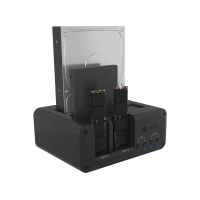 ICY BOX Club Case 2925, HDD, SSD, M.2, Serial ATA III, 2.5,3.5,M.2, 48 TB, USB 3.2 Gen 2 (3.1 Gen 2) Type-C, Schwarz