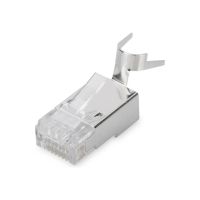 DIGITUS CAT 6A Modularstecker für Rundkabel, geschirmt, 100 Stk.