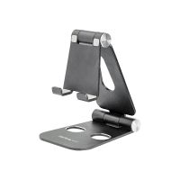 StarTech.com Handy und Tablet Halterung (Faltbar, Tablet- / Handyständer, Multi-Winkel, Smartphone Halterung)