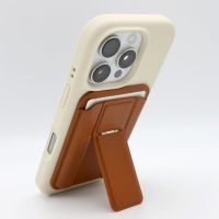Mediaphone Rabbiter MagCardStand brown, Ständer, Braun, Leder, Thermoplastische Polyurethane (TPU), Universal, 1 Stück(e)