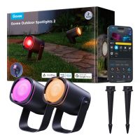 Govee H7093311, Intelligenter Einbaustrahler, Bluetooth, Schwarz, Aluminium, Multi, 4000 K