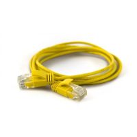 WANTEC 7291, 10 m, Cat6a, U/UTP (UTP), RJ-45, RJ-45, Gelb