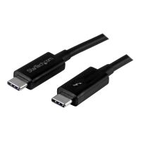 StarTech.com StarTech 1m (3.3ft) Thunderbolt 3 Cable, 20Gbps, 100W PD, 4K Video, Thunderbolt-Certified, Compatible w/ TB4/USB 3.2/DisplayPort - Thunderbolt-Kabel - USB-C (M)