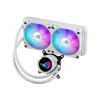ASUS ROG STRIX LC III 240 ARGB - White Edition - Prozessor-Flüssigkeitskühlsystem - Kühlergröße: 240 mm - (für: LGA1700, LGA1200, LGA115x Socket, AM4, AM5)