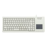 Cherry XS G84-5500 - Tastatur - USB - USA - Hellgrau