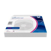 MEDIARANGE CD-/DVD-Hülle - Kapazität: 2 CD/DVD - durchsichtig (Packung mit 50)