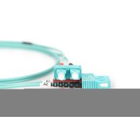 DIGITUS LWL Multimode OM 3 Patchkabel, SC / SC