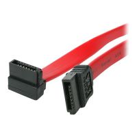 StarTech.com 15cm SATA 3 Kabel gewinkelt - S-ATA III Anschlusskabel bis 6Gb/s - Serial ATA 90° rechts abgewinkelt - Rot - SATA-Kabel - Serial ATA 150/300/600 - SATA (R)