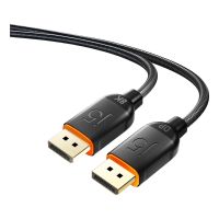 j5create DP™1.4 8K DisplayPort™ nylonumflochtenes Kabel, 2 m, DisplayPort, DisplayPort, Stecker, Stecker, 7680 x 4320 Pixel