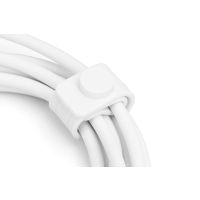 DIGITUS Lightning Silikon Anschlusskabel, USB-C - Lightning, 0,5m, weiß