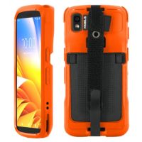 Mobilis 052064, Cover, Orange, Zebra, TC22 - TC27, Antibakteriell, Tropfsicher, Staubresistent, Schlagfest, Kratzresistent, Schockresistent, Frankreich