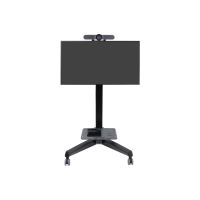 Ergotron Neo-Flex Mobile MediaCenter UHD - Wagen - Konstante Krafttechnologie - für Flachbildschirm - Schwarz - Bildschirmgröße: 127-203.2 cm (50"-80")
