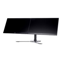 Iiyama DS1002D-B1 - Aufstellung - einstellbarer Arm - für 2 Monitore - Schwarz - Bildschirmgröße: 25.4-76.2 cm (10"-30")