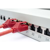 DIGITUS CAT 6A, Klasse EA Patch Panel, geschirmt