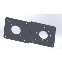 ALLNET VESA_MINIPC_PLATE, Schwarz