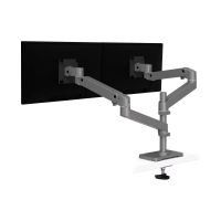 Ergotron LX Pro - Befestigungskit (Doppelarm) - für 2 LCD-Displays - Lochplatte-Montage - Aluminium - Dunkelgrau - Bildschirmgröße: bis zu 61 cm (bis zu 24 Zoll)