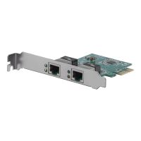 StarTech.com Dual Port Gigabit PCI Express Server Network Adapter Card - 1 Gbps PCIe NIC - Dual Port Server Adapter - 2 Port Ethernet Card (ST1000SPEXD4)