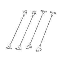 DynaScan IHK551LR-3000 - Befestigungskit (16 x 3/16" x 38mm screw, 4 steel wires)