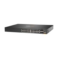 HPE Aruba 6300F - Switch - L3 - managed - 24 x 10/100/1000 + 4 x 1 Gigabit / 10 Gigabit / 25 Gigabit / 50 Gigabit SFP56 (Uplink / Stacking)